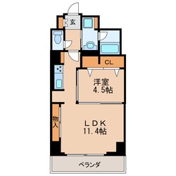 プレミアムコート新栄の物件間取画像